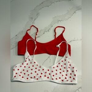 NWOT Skims Scoop Bralette -  Valentine’s Day set